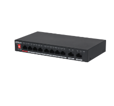 10-Port Fast Ethernet Switch with 8-Port PoE