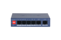 6-Port Cloud Managed Desktop Switch with 4-Port PoE