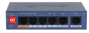 6-Port Cloud Managed Desktop Switch with 4-Port PoE