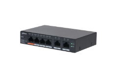 6-Port Cloud Managed Desktop Switch with 4-Port PoE