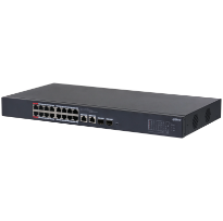 18-Port Cloud Managed Desktop Switch with 16-Port PoE