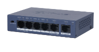 6-Port Unmanaged Desktop Switch with 4-Port PoE