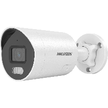 Camera IP thân trụ 4MP - CÓ MÀU 24/24 tích hợp MIC, cảnh báo bằng âm thanh và đèn