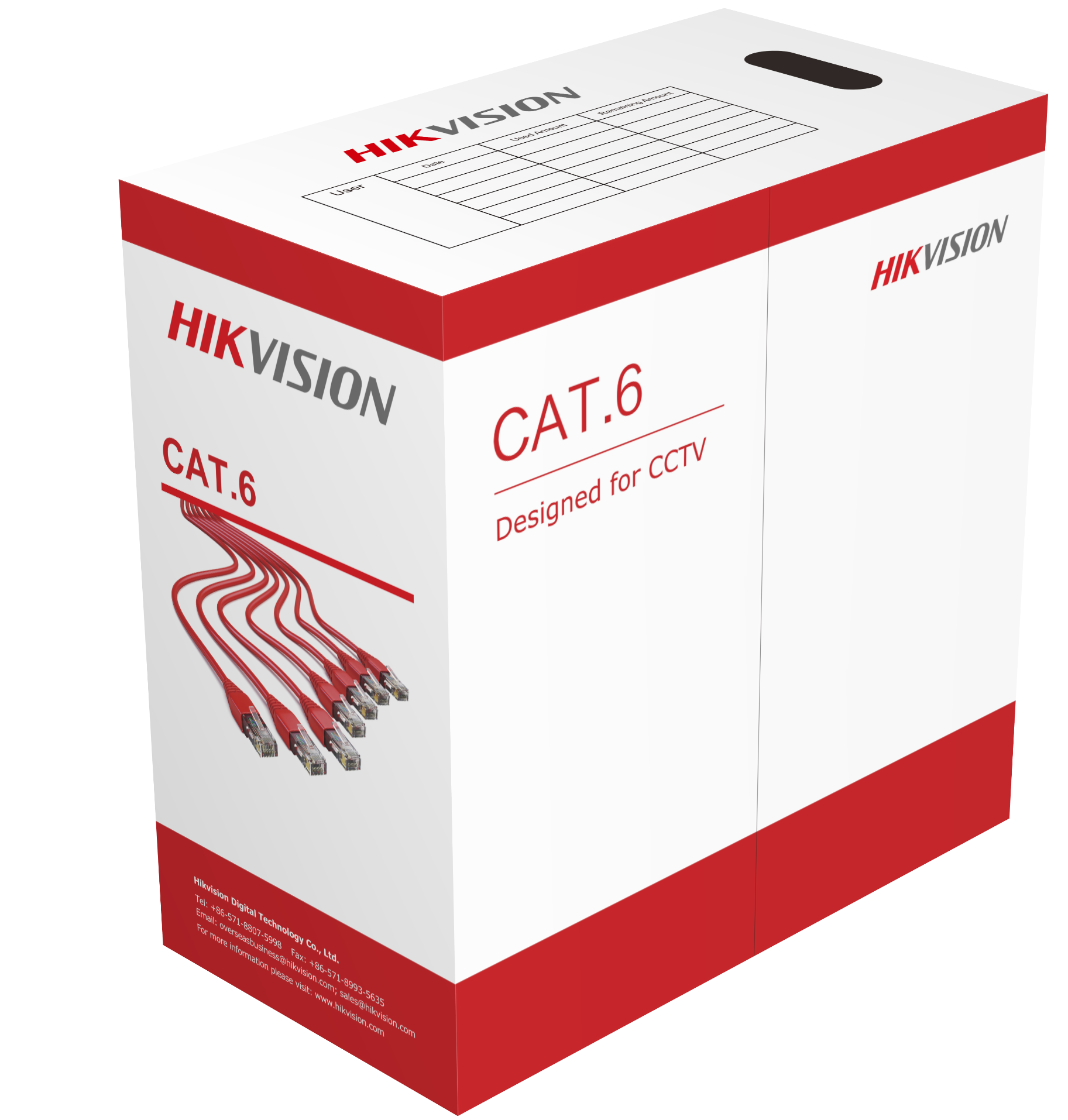 Cáp mạng chuyên dụng  CAT6 Hikvision DS-1LN6U-G