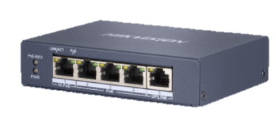 Switch POE GIGABIT Hi POE 4 cổng 1000Mpbs, 1 cổng uplink 1000Mbps , Layer 2