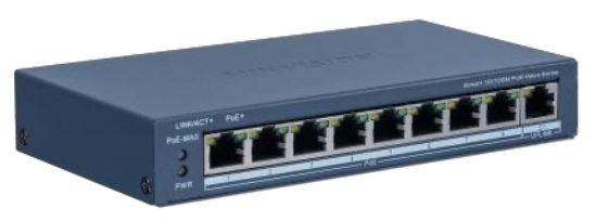 Switch mạng thông minh 8 cổng PoE