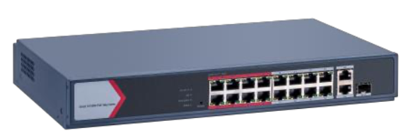 Switch mạng thông minh 16 cổng PoE