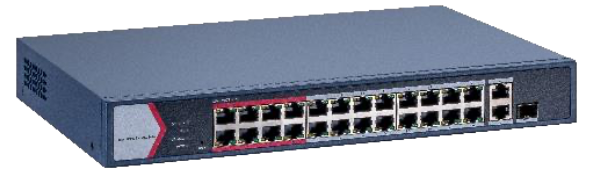 Switch mạng thông minh 24 cổng PoE