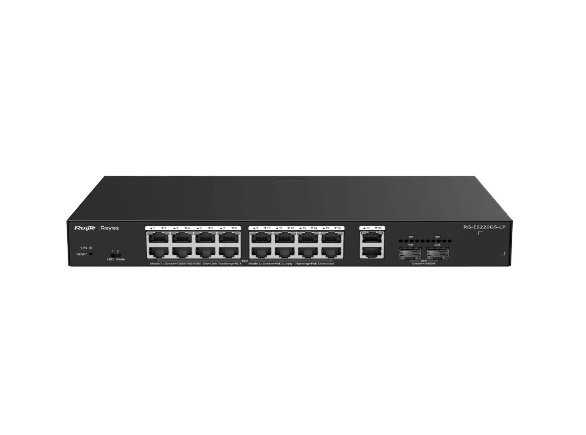 Layer 2 Smart Managed PoE Switch 20 cổng Gigabit