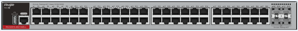 48-port 10/100/1000BASE-T + 4-port 2.5GE/1GE SFP